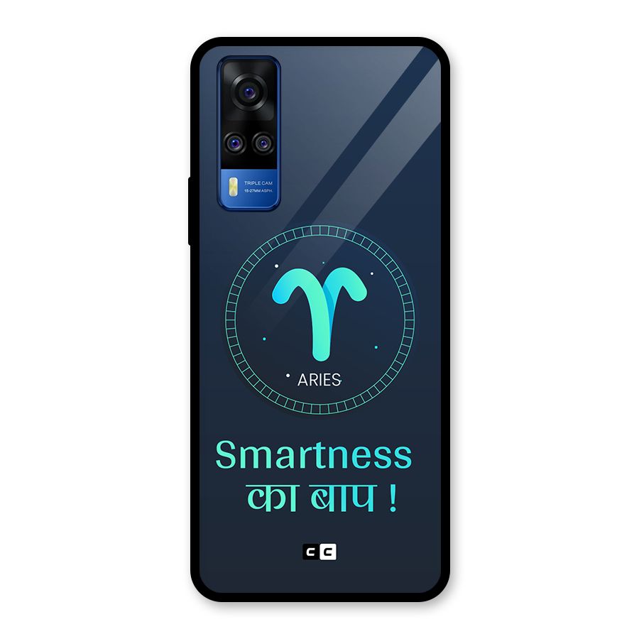 Smart Aries Glass Back Case for Vivo Y31