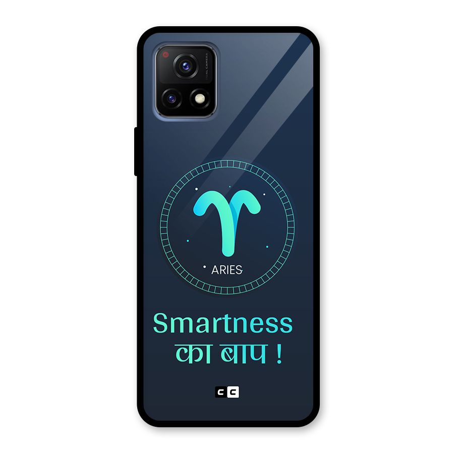 Smart Aries Glass Back Case for Vivo Y72 5G