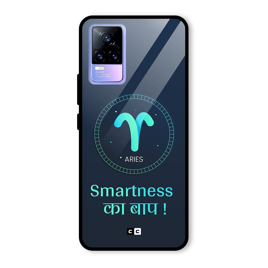 Smart Aries Glass Back Case for Vivo Y73