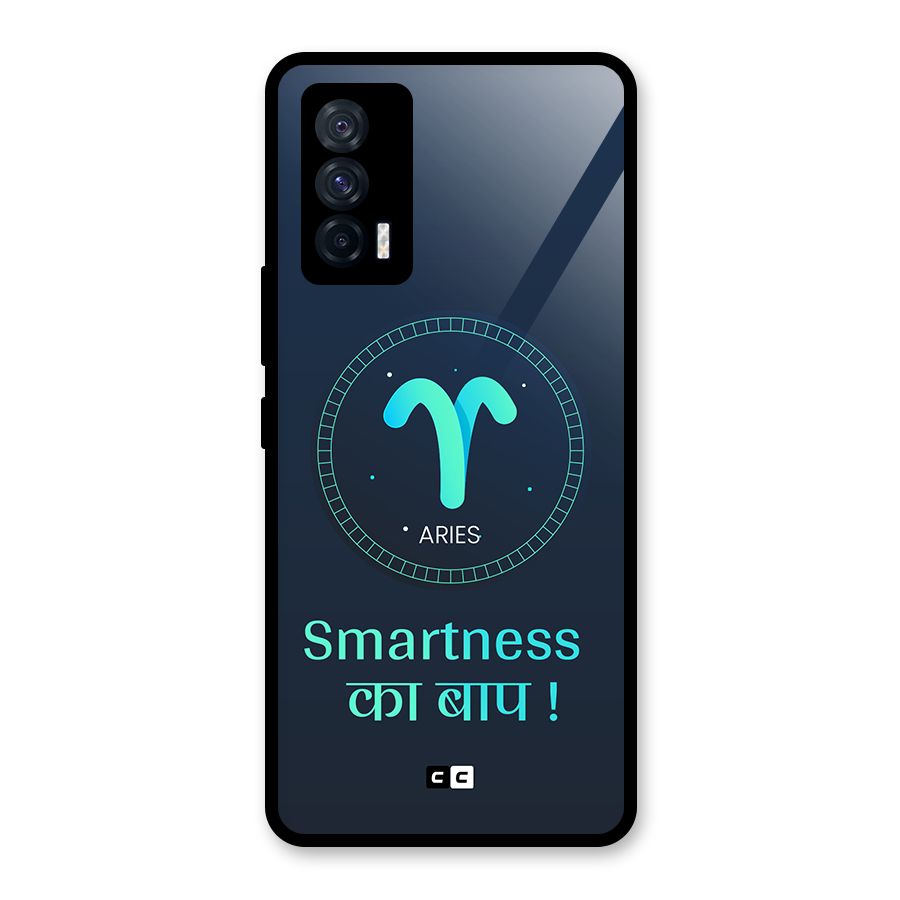 Smart Aries Glass Back Case for Vivo iQOO 7 5G