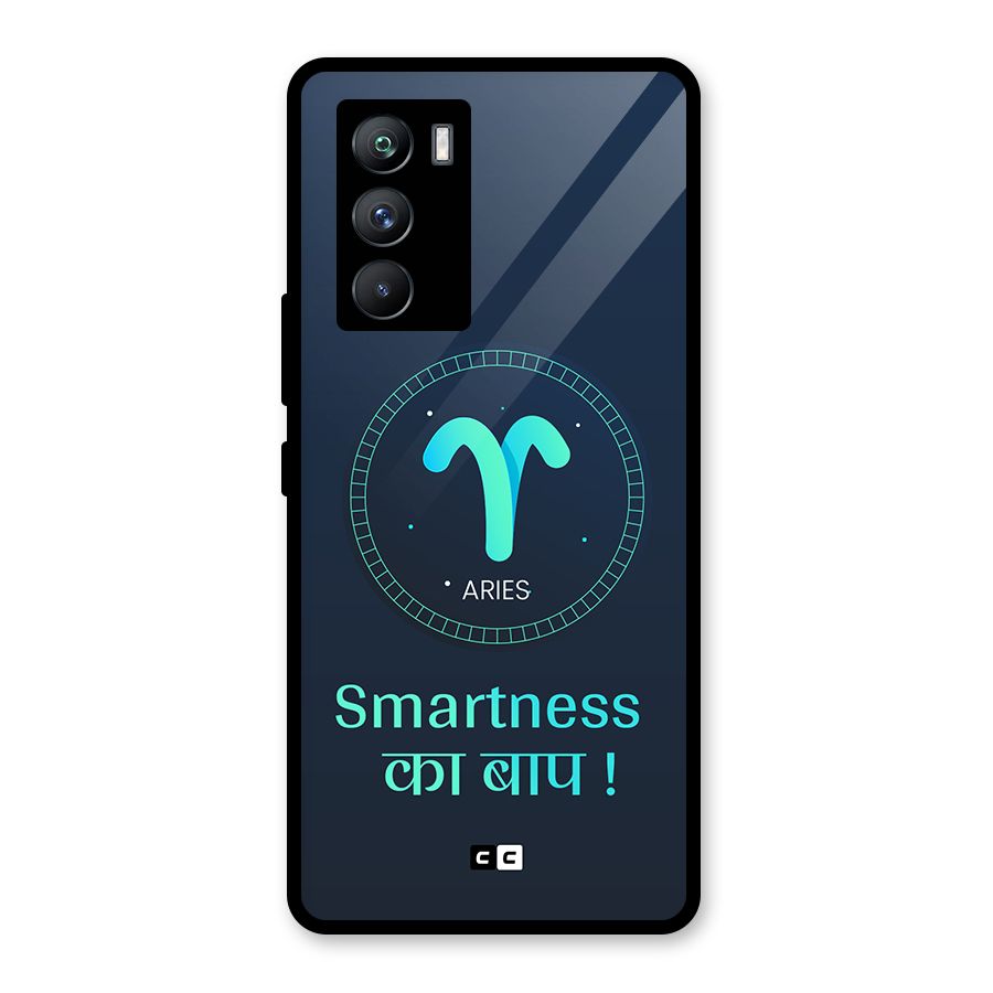 Smart Aries Glass Back Case for Vivo iQOO 9 SE