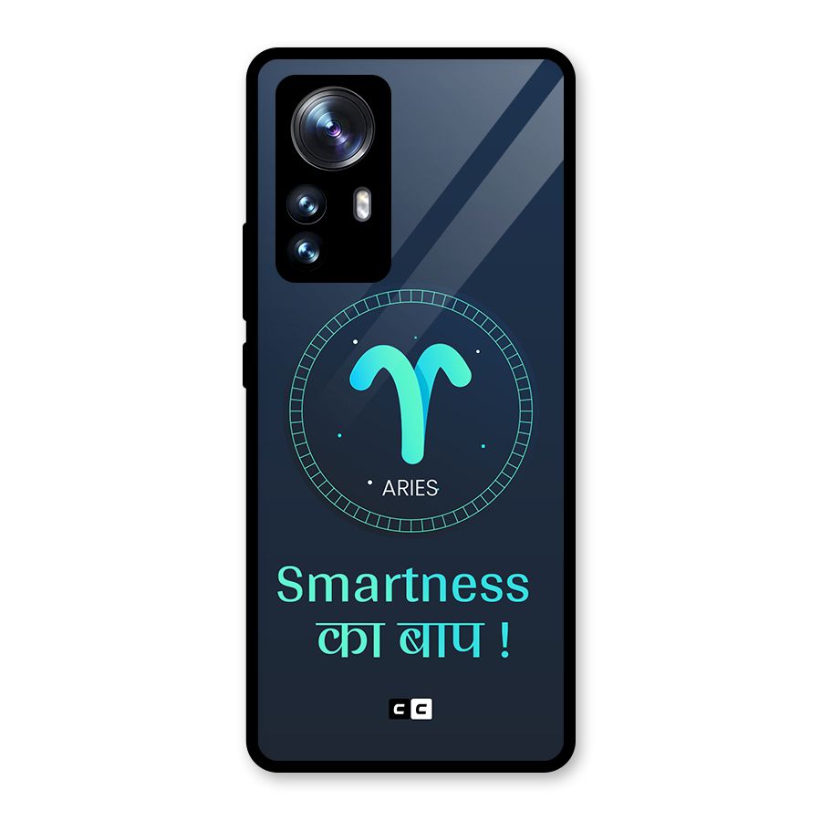 Smart Aries Glass Back Case for Xiaomi 12 Pro