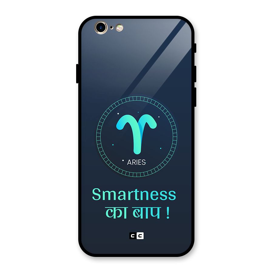 Smart Aries Glass Back Case for iPhone 6 6S