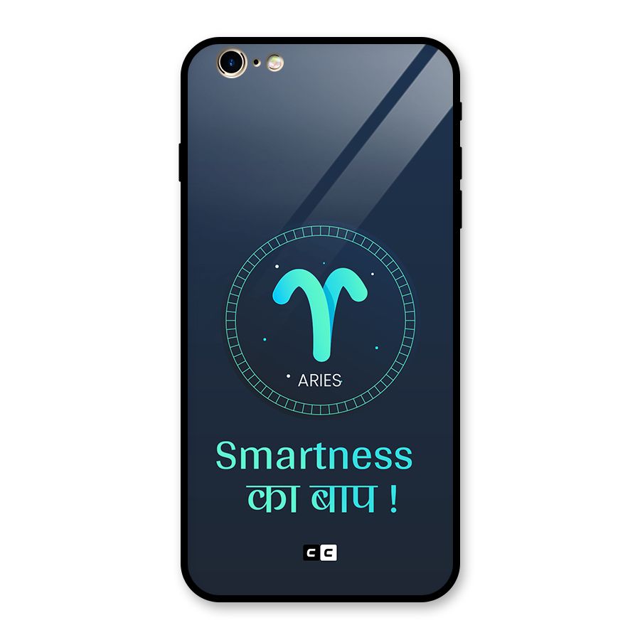 Smart Aries Glass Back Case for iPhone 6 Plus 6S Plus