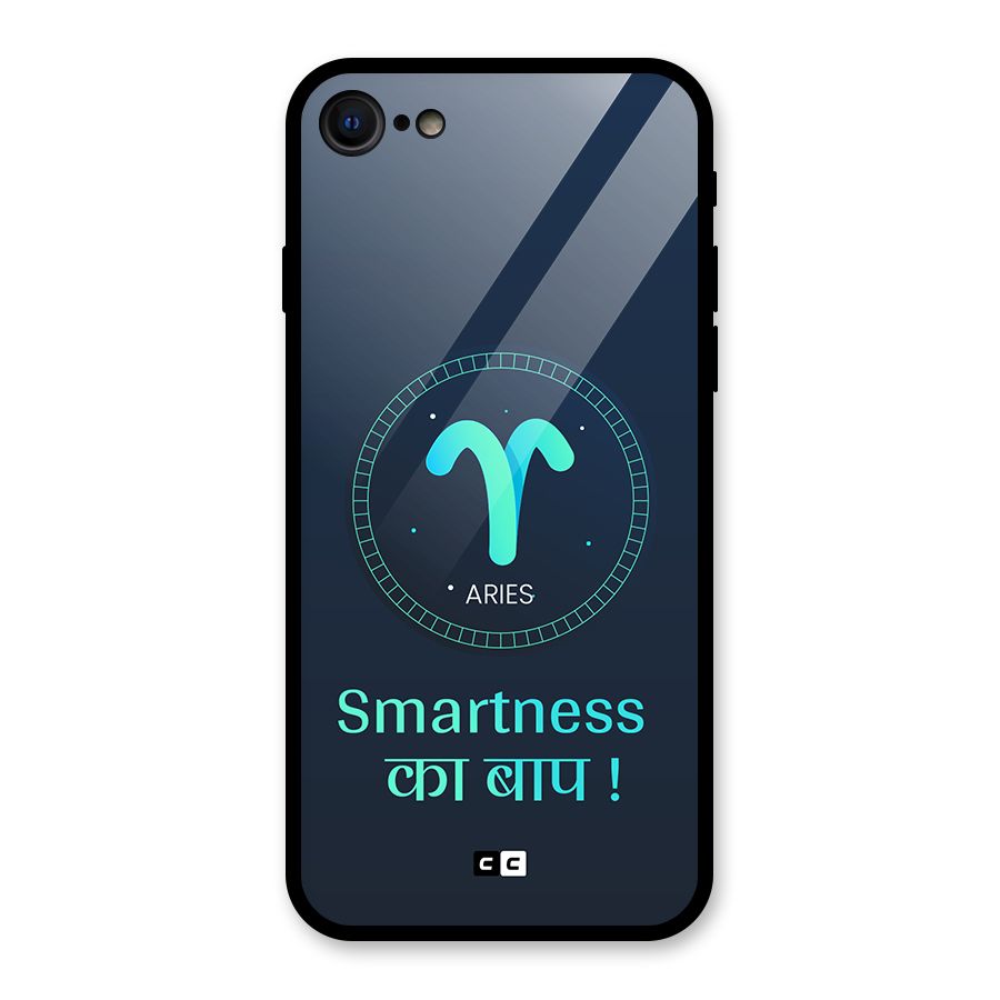 Smart Aries Glass Back Case for iPhone 7