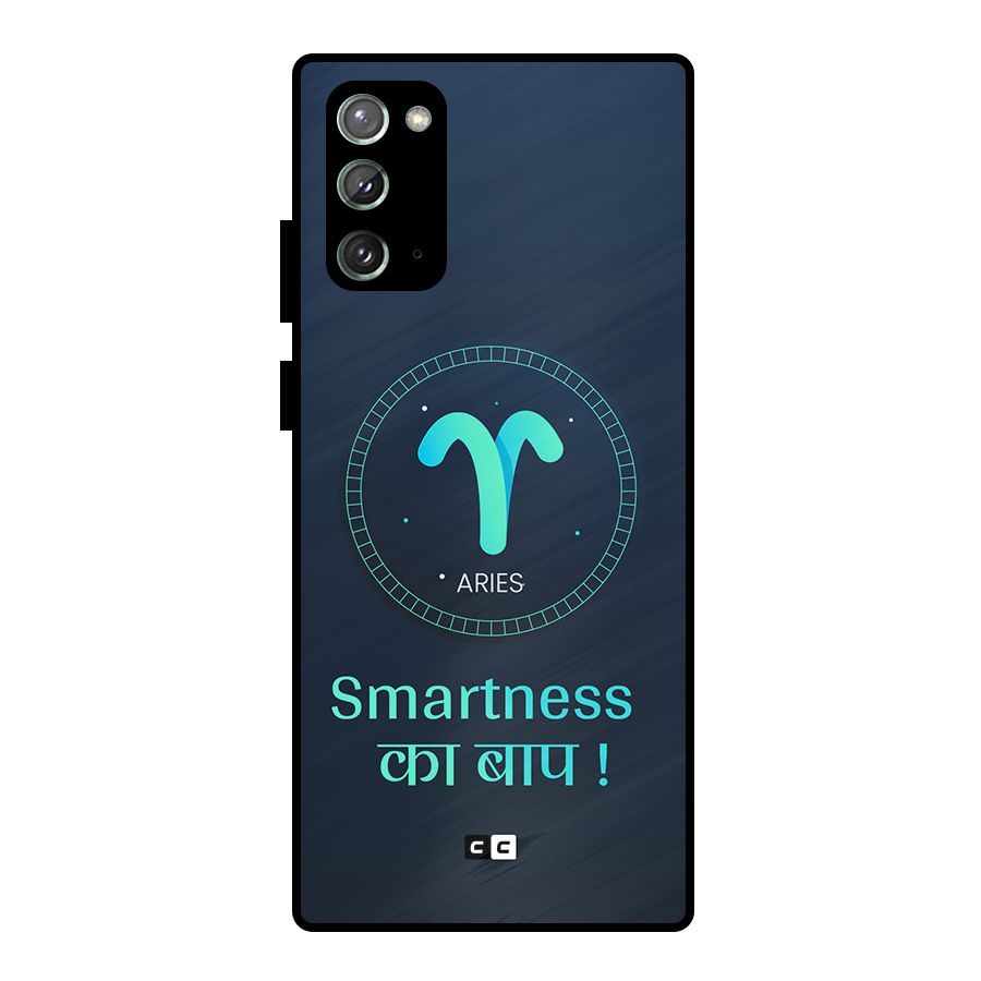 Smart Aries Metal Back Case for Galaxy Note 20