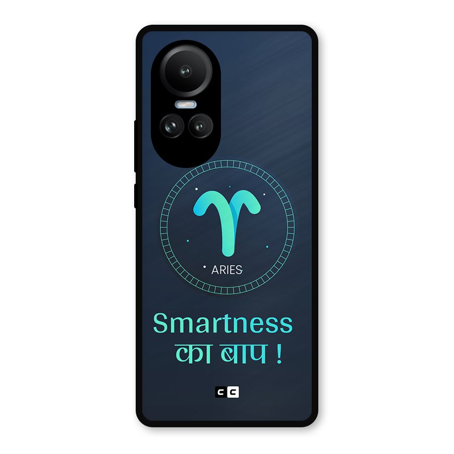 Smart Aries Metal Back Case for Oppo Reno10 Pro