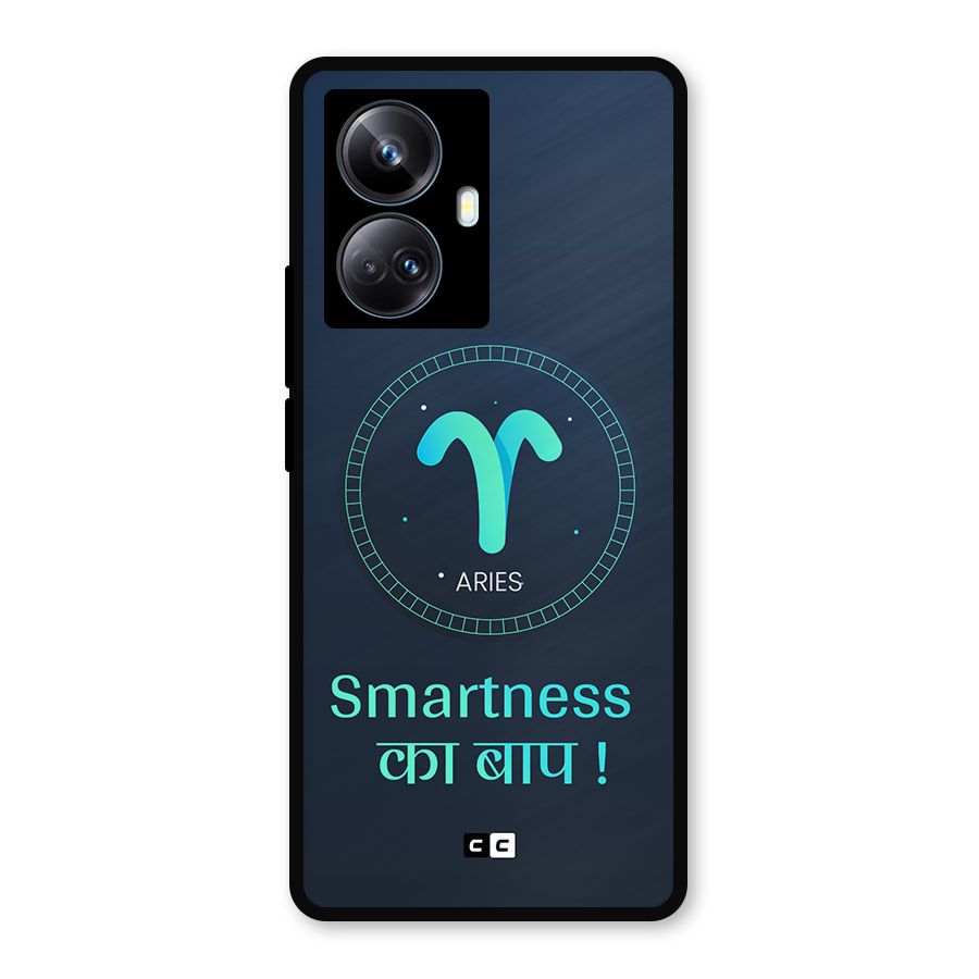 Smart Aries Metal Back Case for Realme 10 Pro Plus