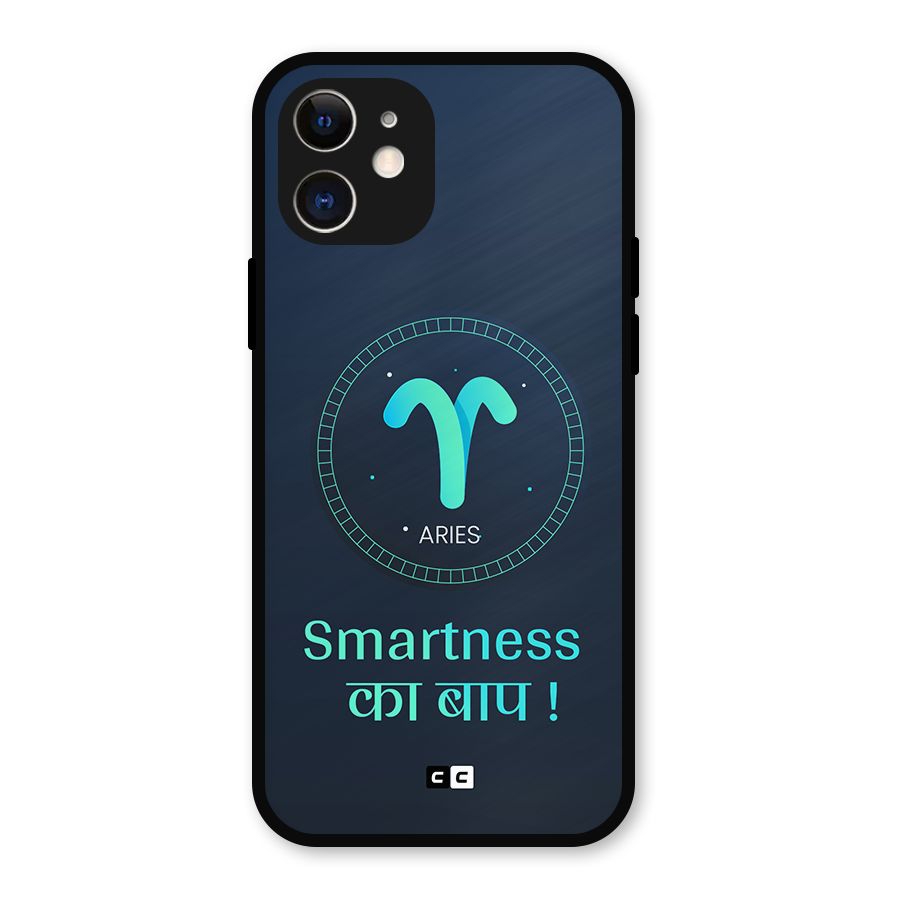 Smart Aries Metal Back Case for iPhone 12