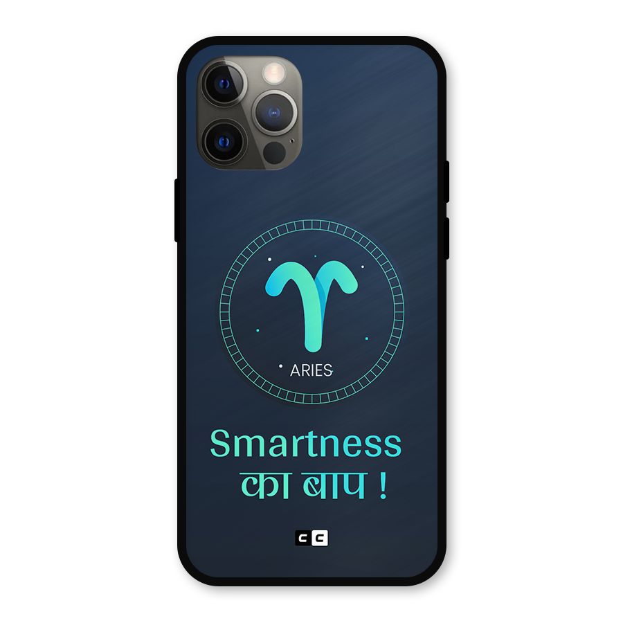 Smart Aries Metal Back Case for iPhone 12 Pro