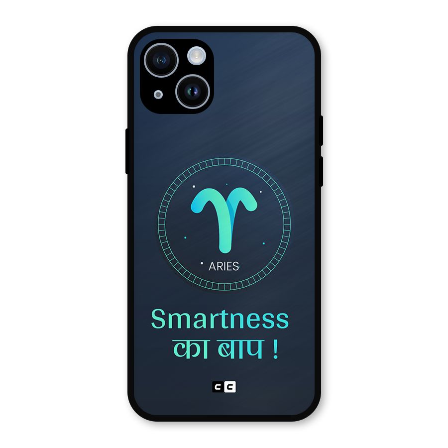 Smart Aries Metal Back Case for iPhone 14