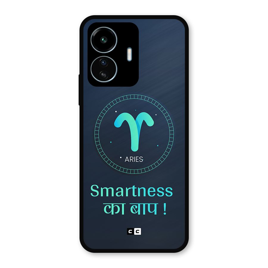 Smart Aries Metal Back Case for vivo iQOO Z6 Lite 5G