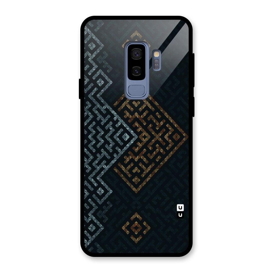 Smart Maze Glass Back Case for Galaxy S9 Plus
