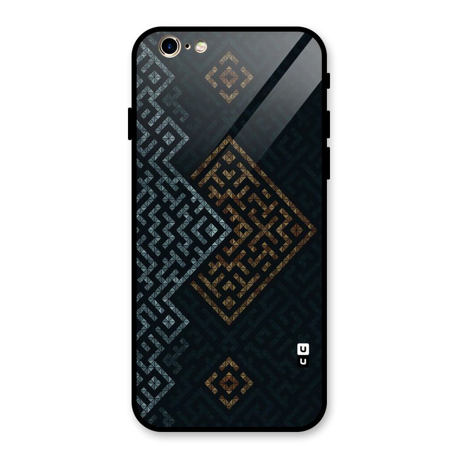 Smart Maze Glass Back Case for iPhone 6 6S