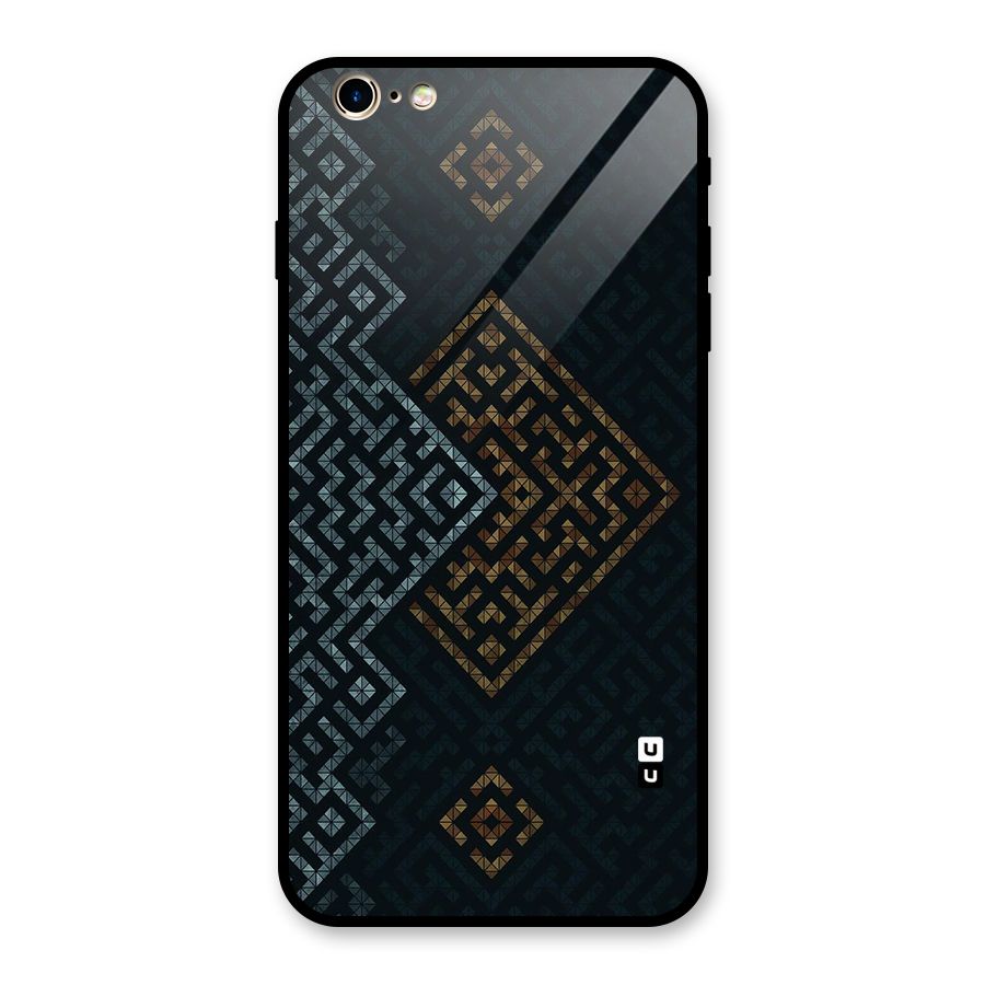 Smart Maze Glass Back Case for iPhone 6 Plus 6S Plus
