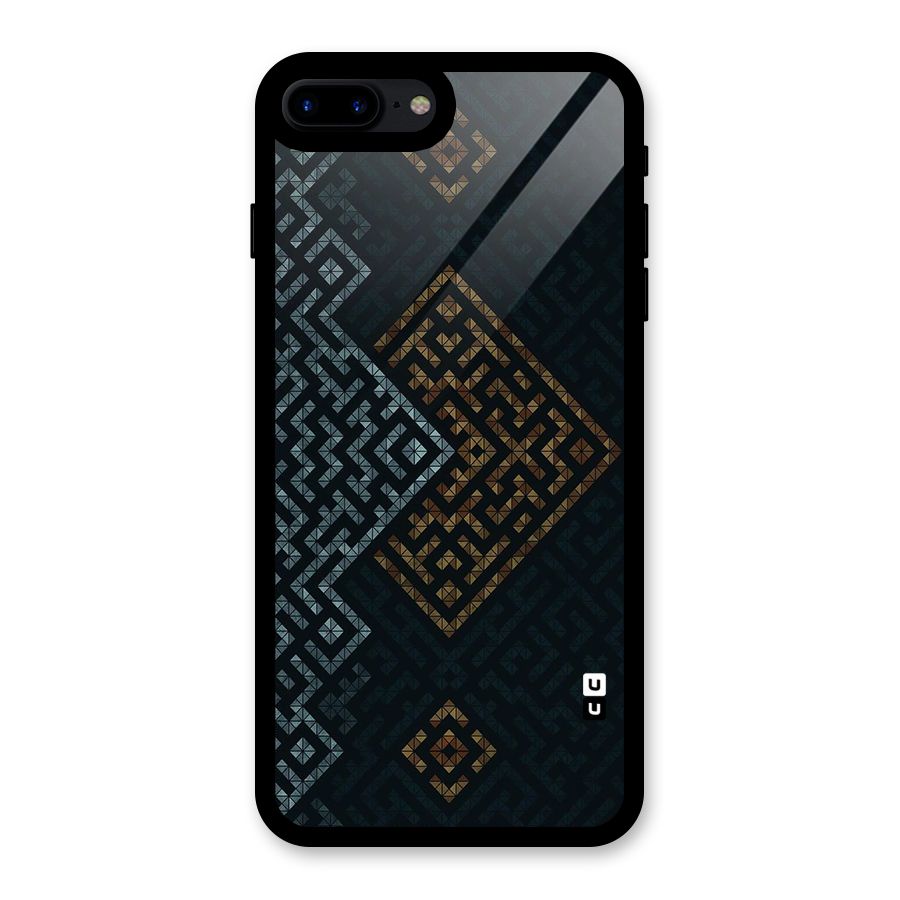 Smart Maze Glass Back Case for iPhone 7 Plus