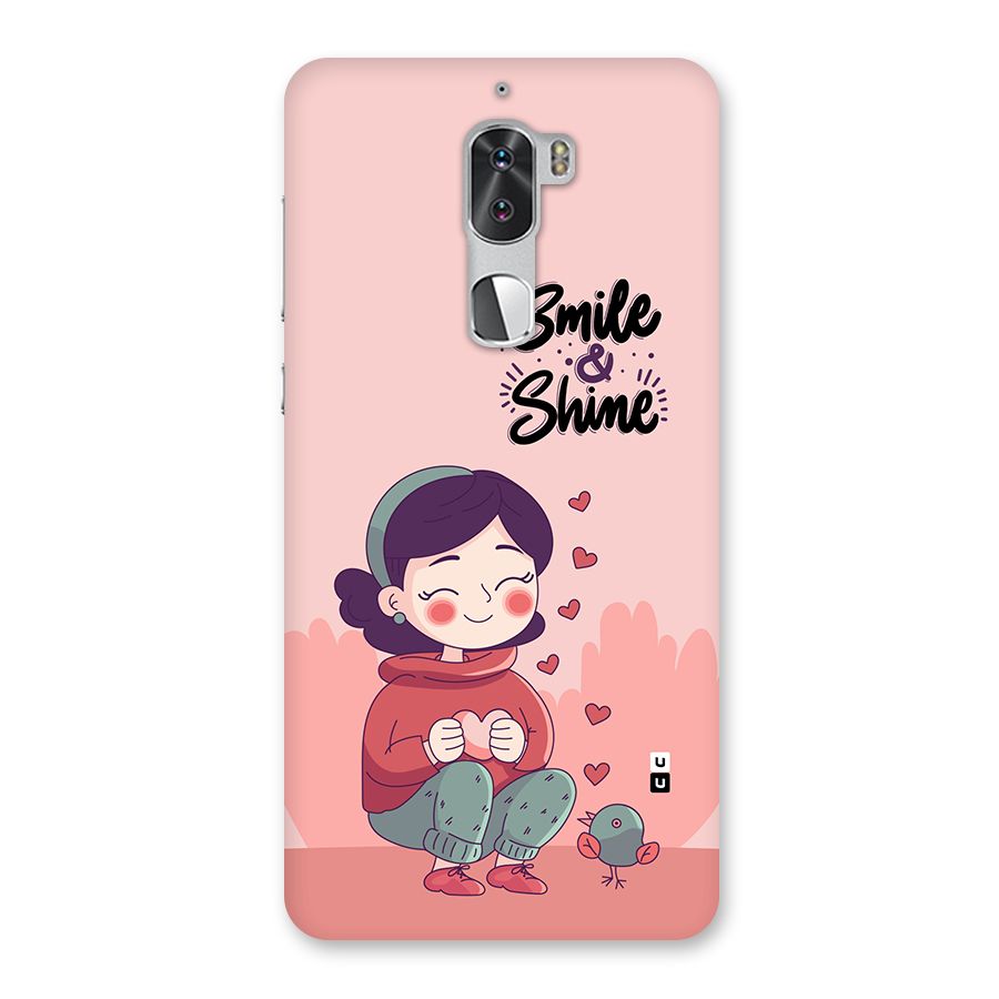 Smile And Shine Back Case for Coolpad Cool 1