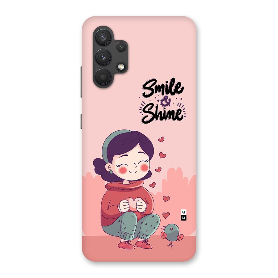 Smile And Shine Back Case for Galaxy A32