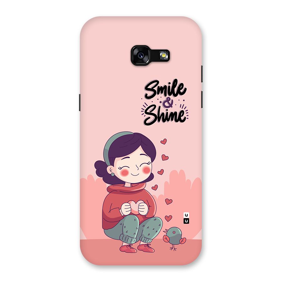 Smile And Shine Back Case for Galaxy A5 2017