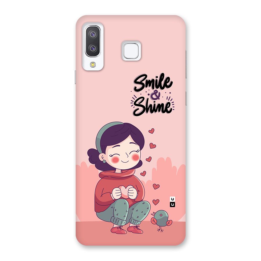 Smile And Shine Back Case for Galaxy A8 Star