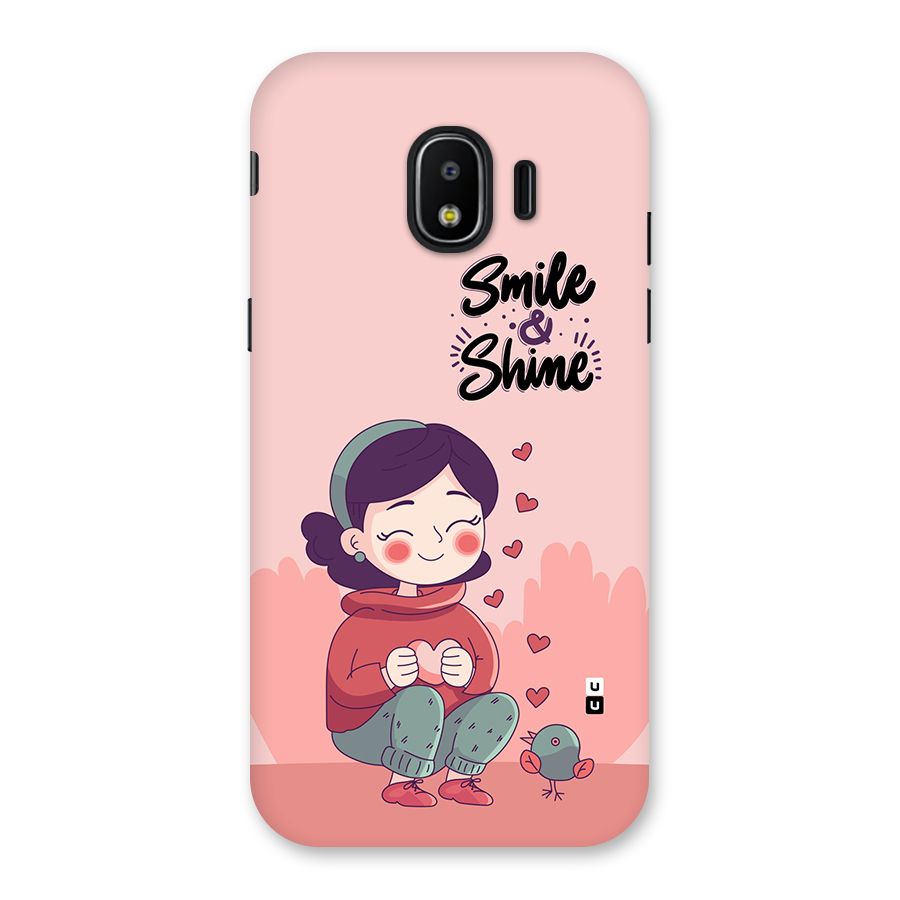 Smile And Shine Back Case for Galaxy J2 Pro 2018