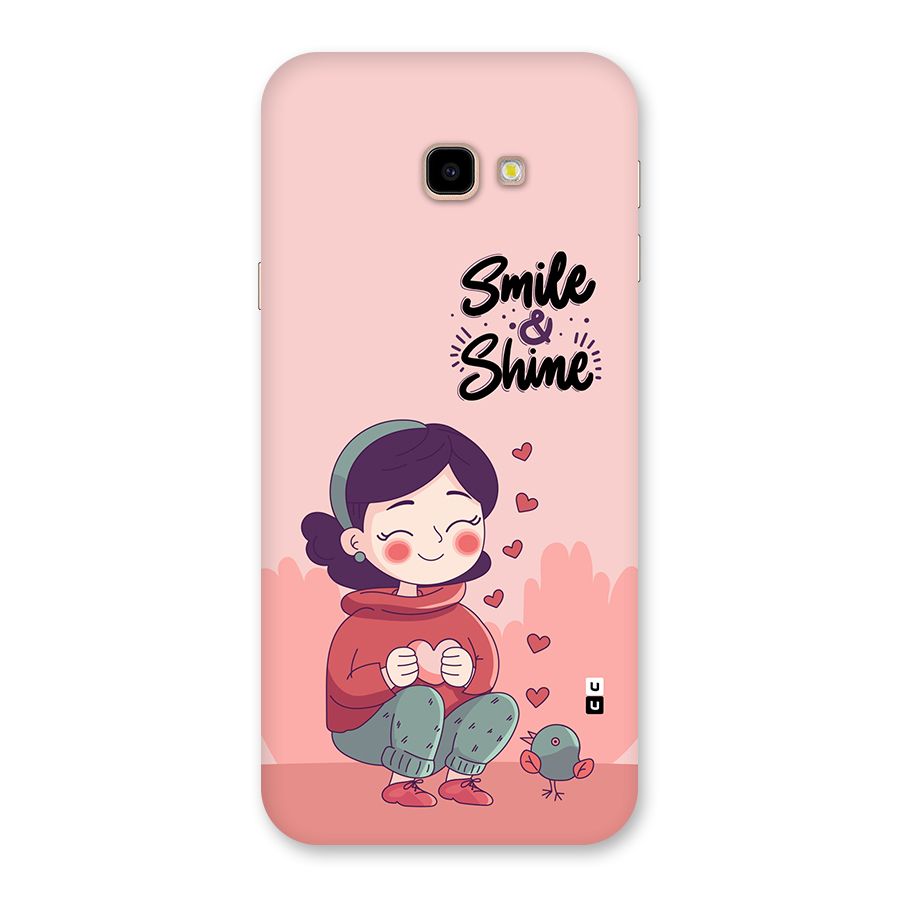 Smile And Shine Back Case for Galaxy J4 Plus