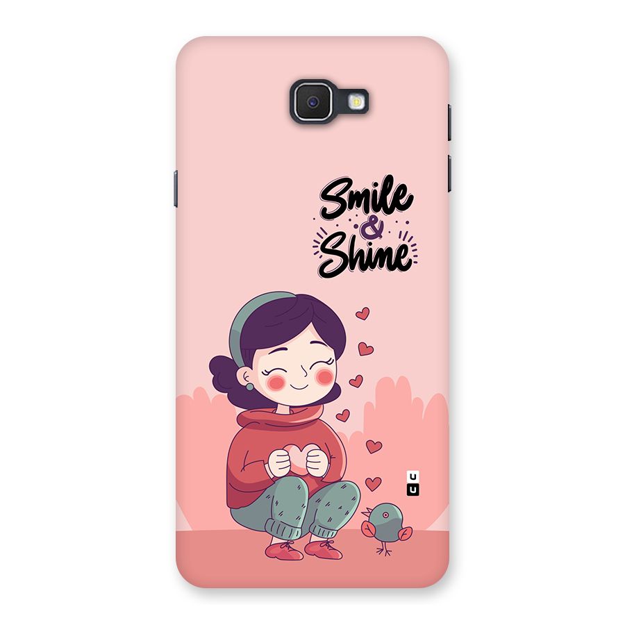 Smile And Shine Back Case for Galaxy J7 Prime