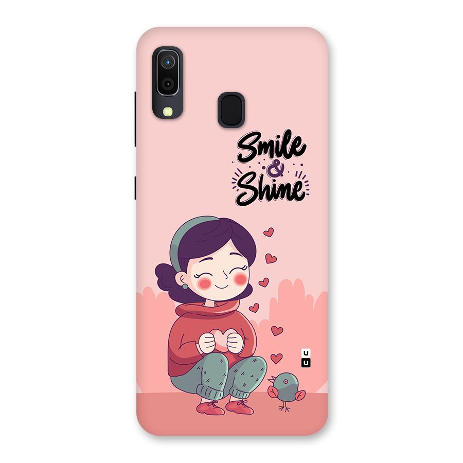 Smile And Shine Back Case for Galaxy M10s