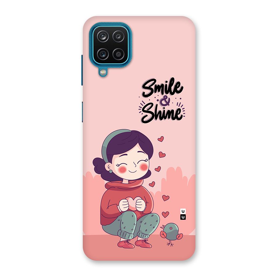 Smile And Shine Back Case for Galaxy M12