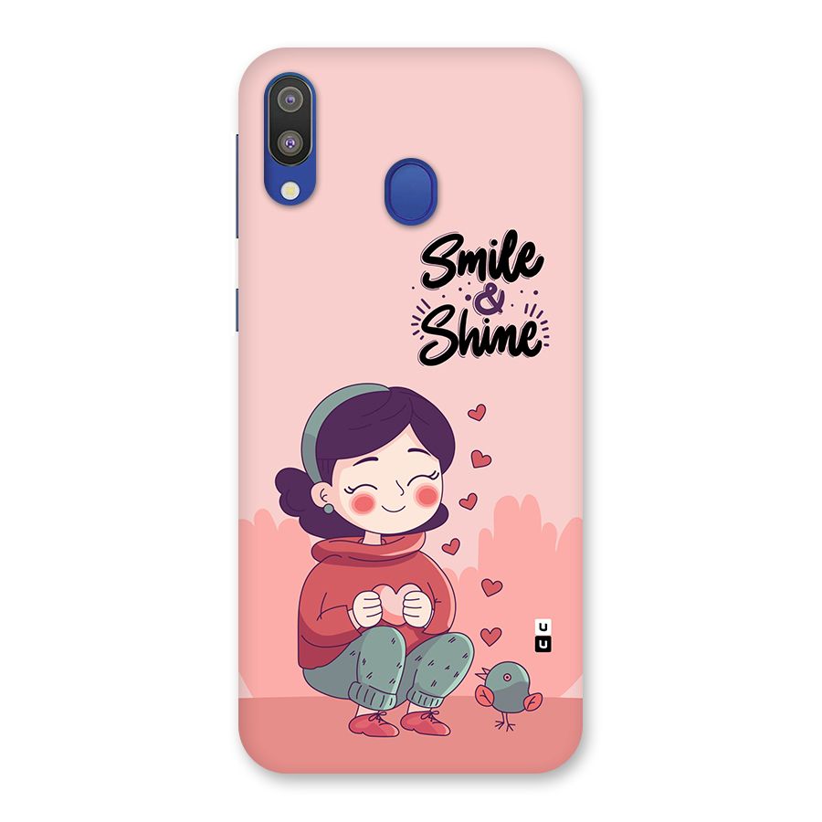 Smile And Shine Back Case for Galaxy M20