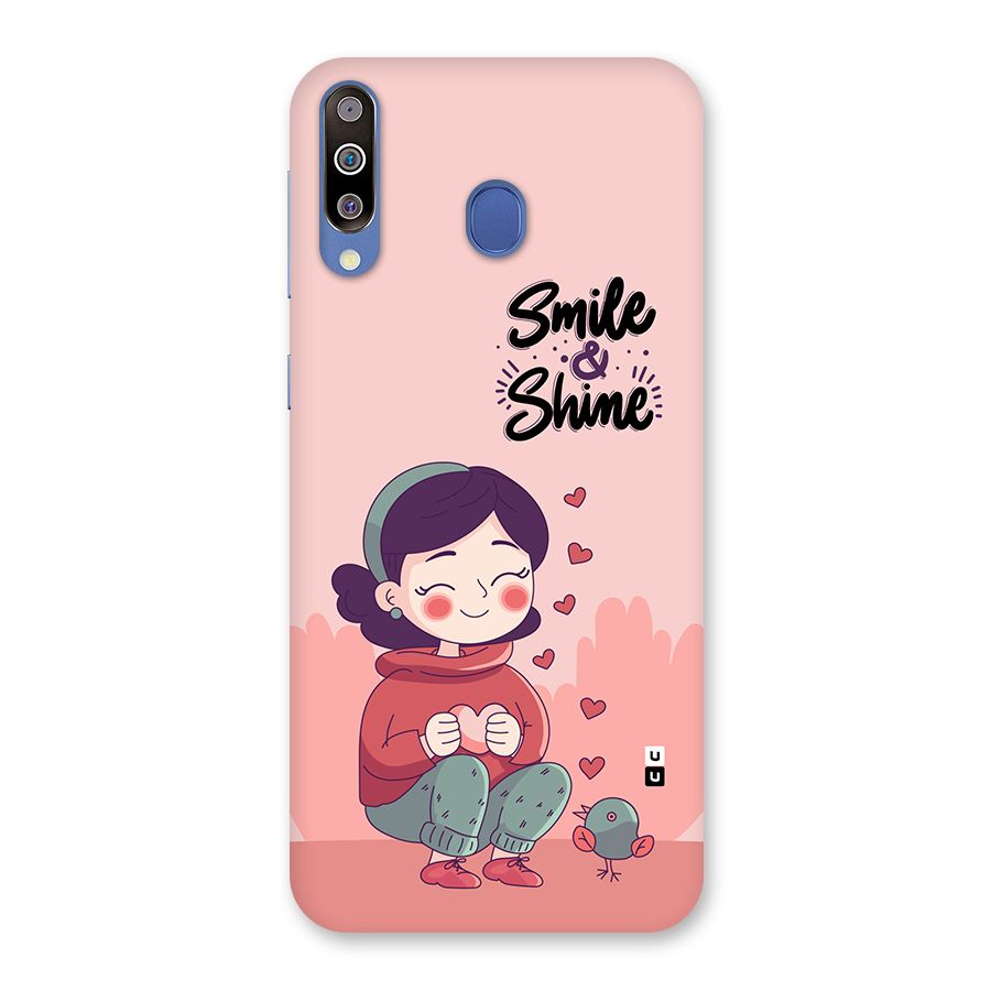 Smile And Shine Back Case for Galaxy M30