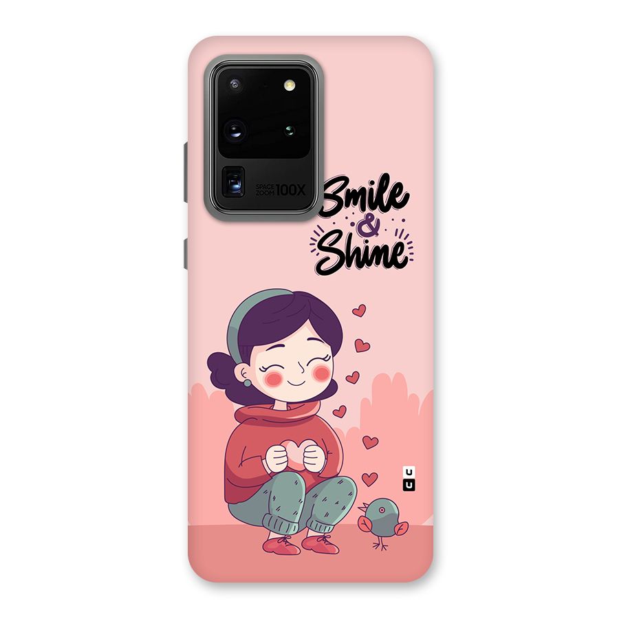 Smile And Shine Back Case for Galaxy S20 Ultra
