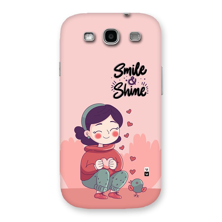 Smile And Shine Back Case for Galaxy S3 Neo
