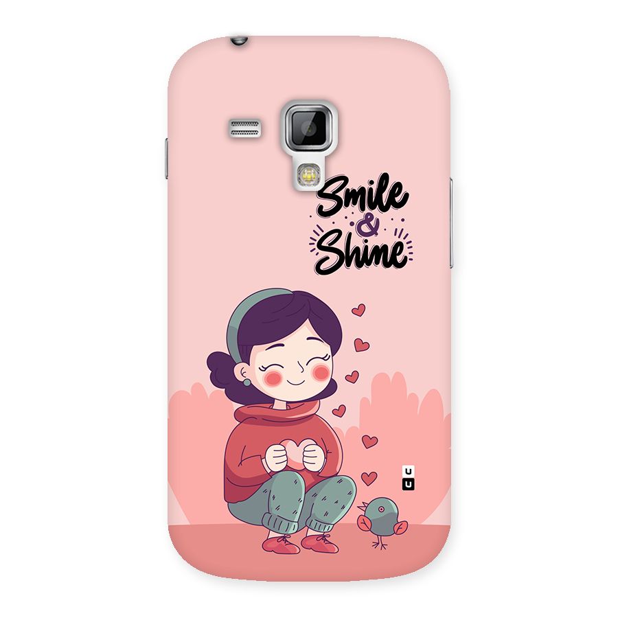 Smile And Shine Back Case for Galaxy S Duos
