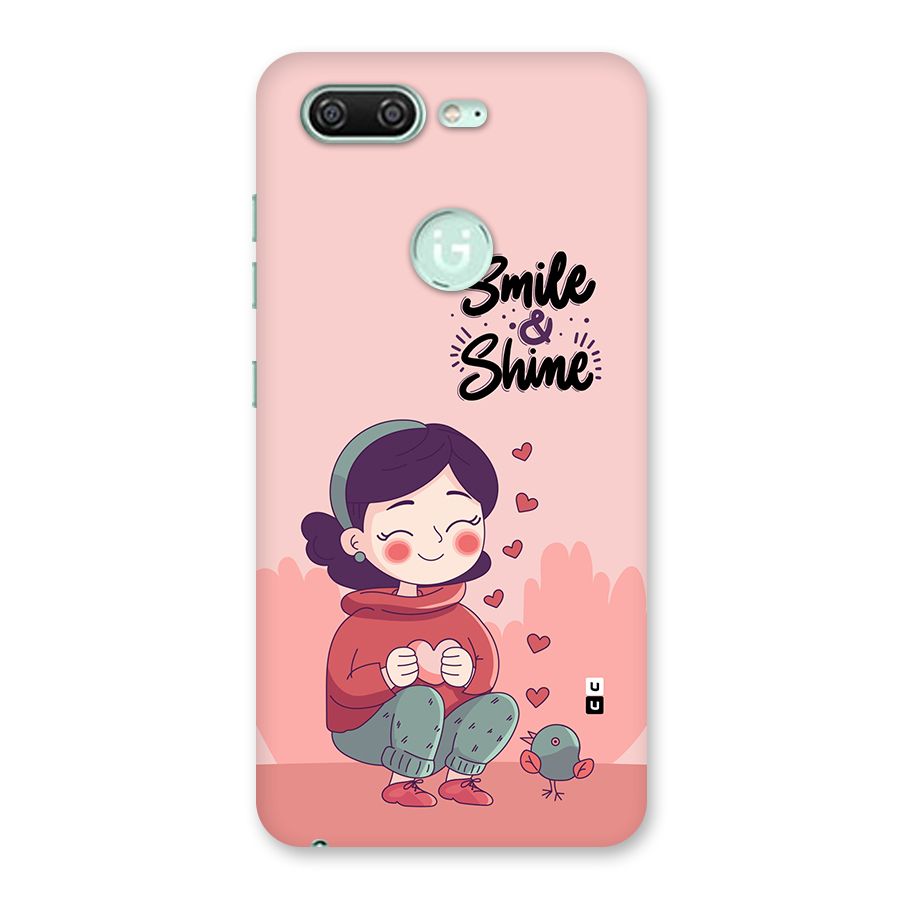 Smile And Shine Back Case for Gionee S10
