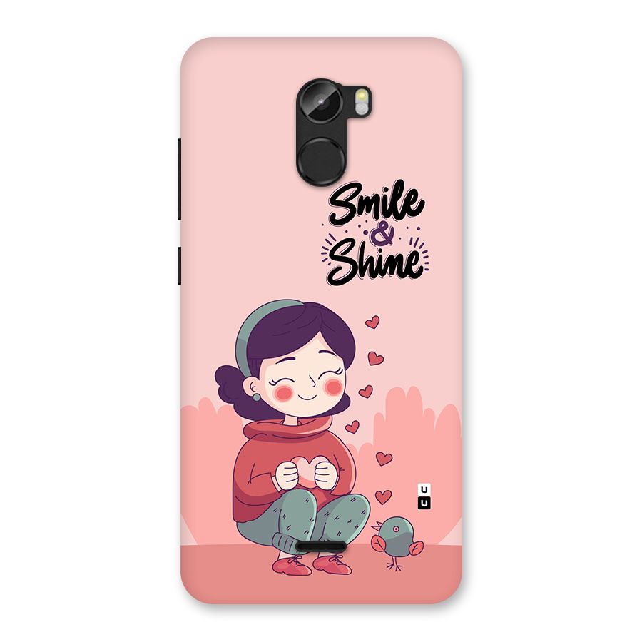 Smile And Shine Back Case for Gionee X1