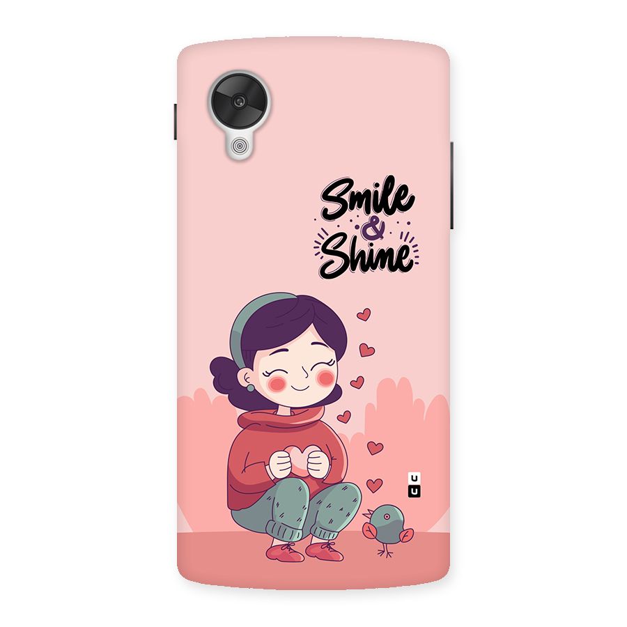 Smile And Shine Back Case for Google Nexus 5