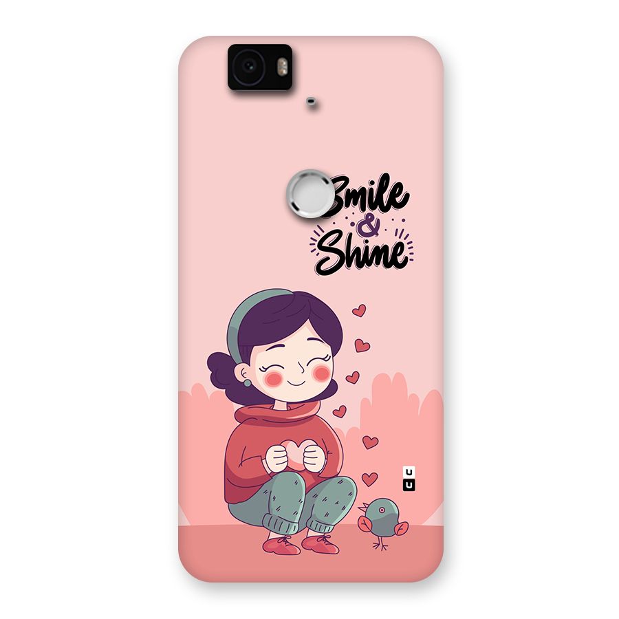 Smile And Shine Back Case for Google Nexus 6P