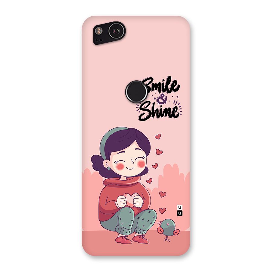 Smile And Shine Back Case for Google Pixel 2