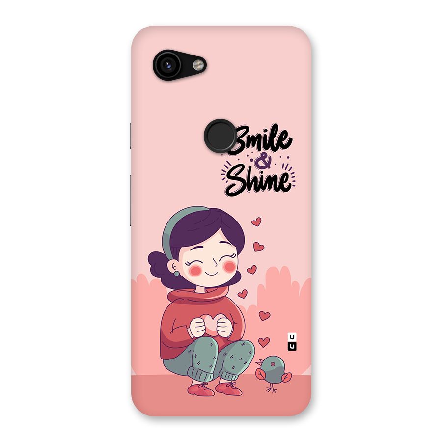 Smile And Shine Back Case for Google Pixel 3a