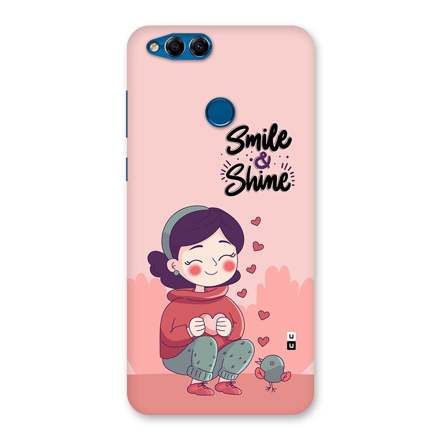 Smile And Shine Back Case for Honor 7X