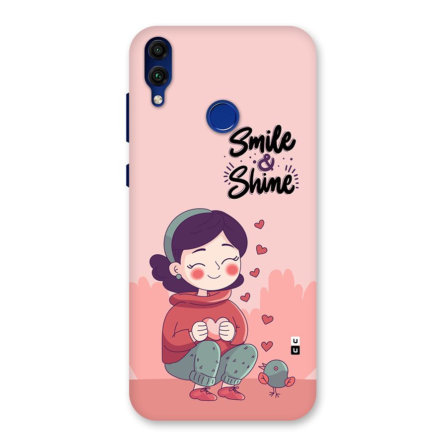 Smile And Shine Back Case for Honor 8C