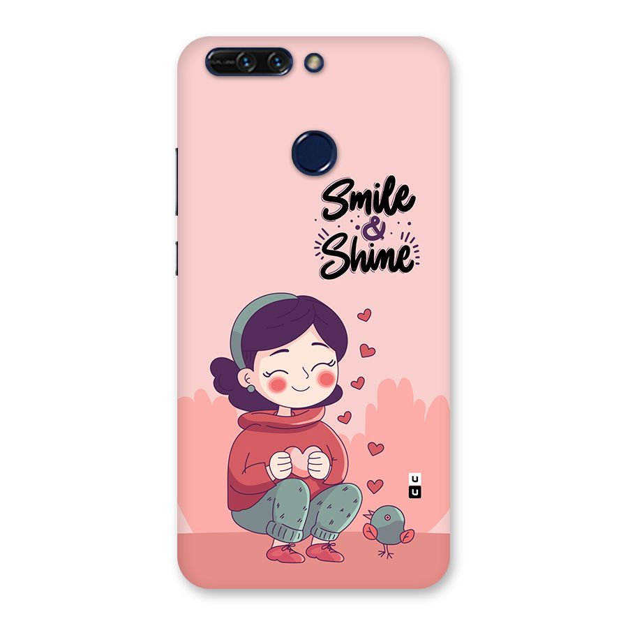Smile And Shine Back Case for Honor 8 Pro