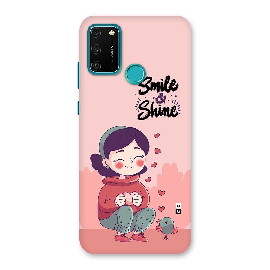 Smile And Shine Back Case for Honor 9A