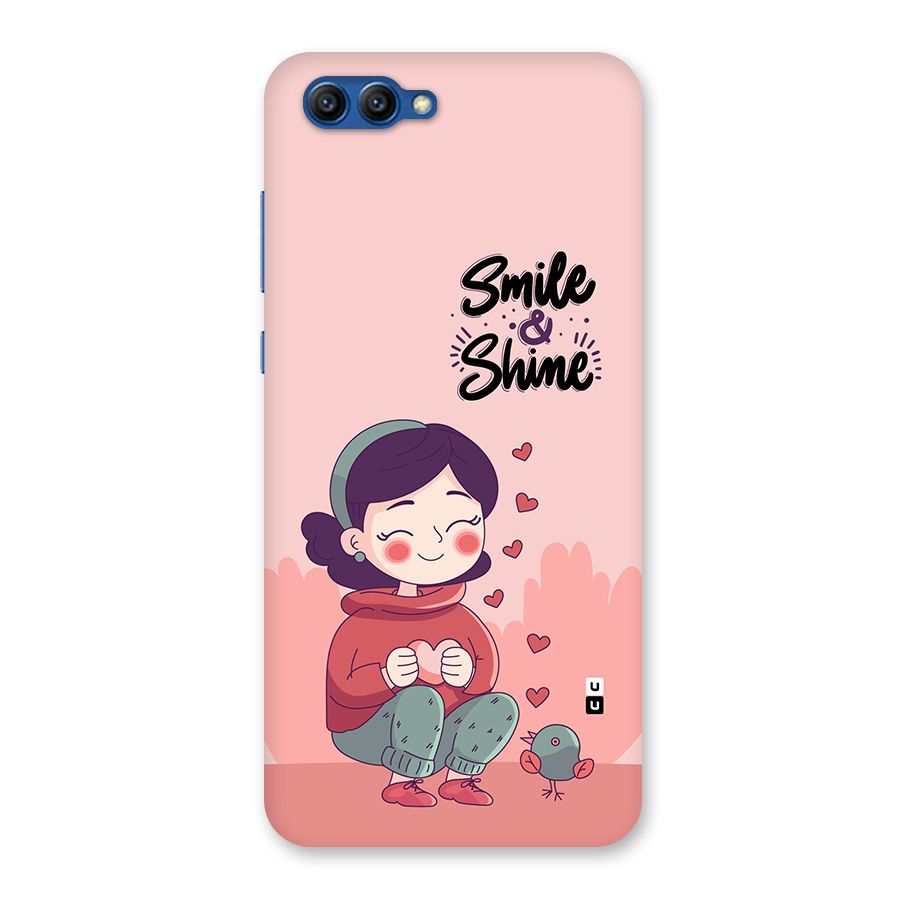 Smile And Shine Back Case for Honor View 10