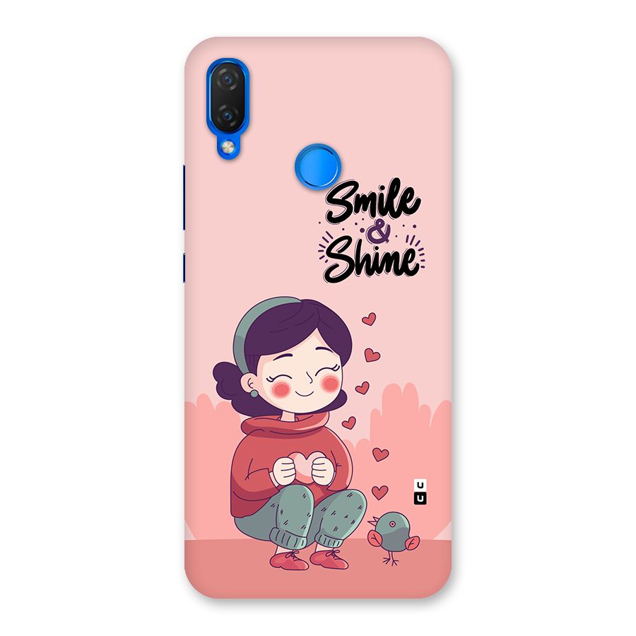 Smile And Shine Back Case for Huawei P Smart Plus