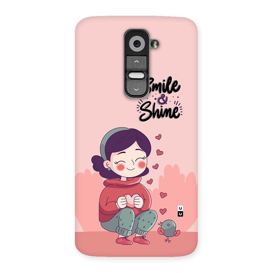 Smile And Shine Back Case for LG G2