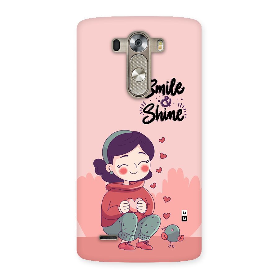 Smile And Shine Back Case for LG G3