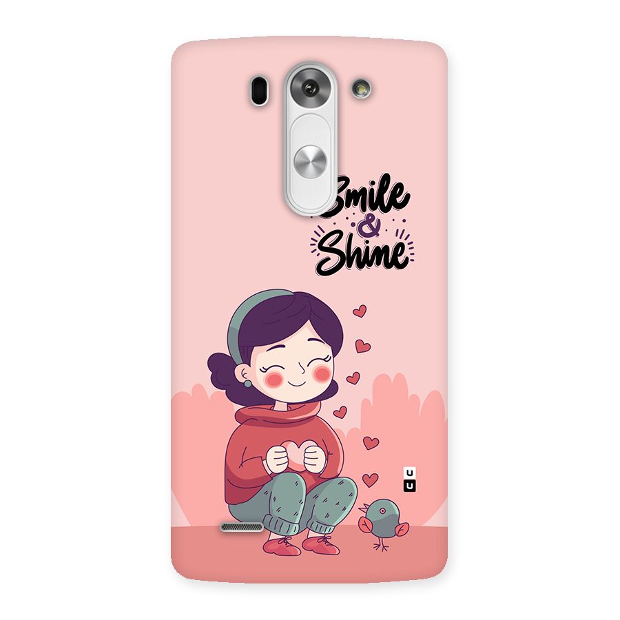 Smile And Shine Back Case for LG G3 Mini