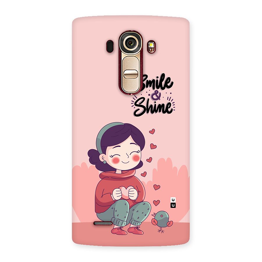 Smile And Shine Back Case for LG G4